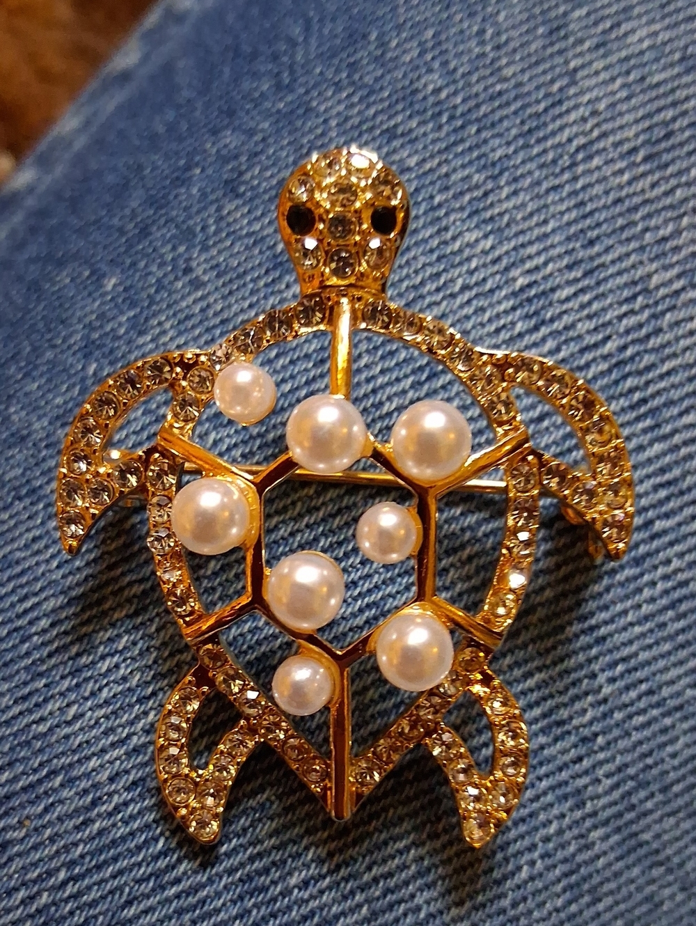 Turtle Brooch - Picture 4 of 4